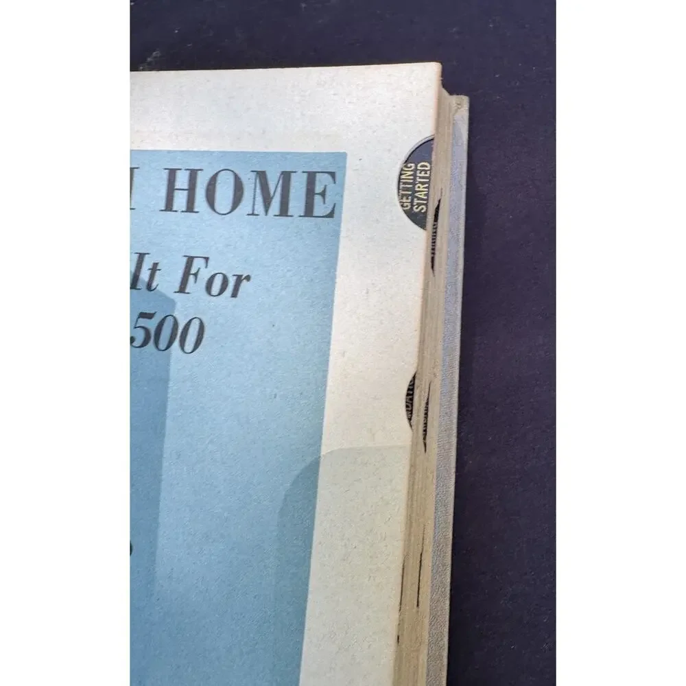 1950 YOUR DREAM HOME: How To Build It For Less Than $3500 by Hubbard Cobb HB EUC